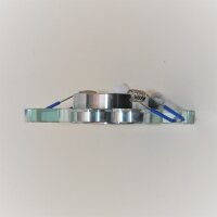 10× Einbaurahmen GU10 eckig – Spiegelglas, facettiert, inkl. Sockel