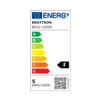 Braytron LED Leuchtmittel GU10 5W 4000K 380lm – Neutralweiß, 220–240V