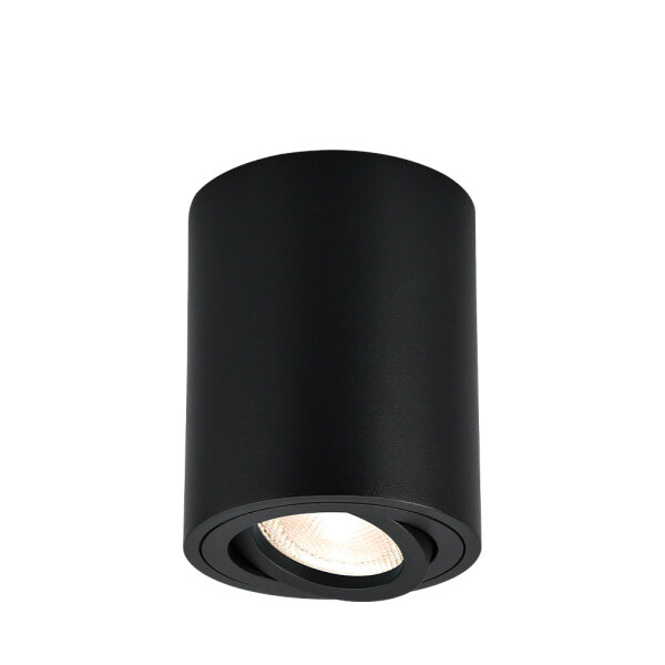 Spotlicht GU10 rund schwarz BH04-30301 – Einbaurahmen für GU10 Leuchtmittel