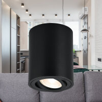 Spotlicht GU10 rund schwarz BH04-30301 – Einbaurahmen für GU10 Leuchtmittel