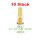 10× G4 LED Silicon 2 W 3000 K 200 lm – AC/DC 12 V, ersetzt 20 W Halogen