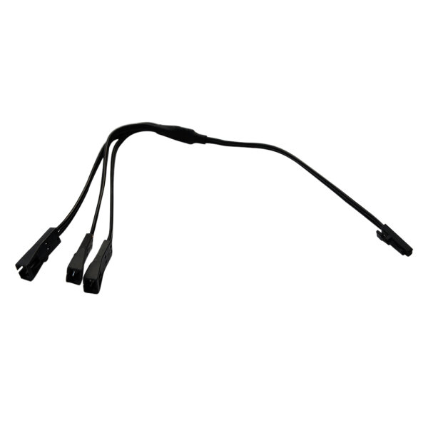 Mini‑DC Verteiler 1/3 – Plug‑&‑Play, 1× Stecker / 3× Buchse, 24 V