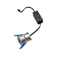 LED Minispot 2 W 4000 K IP65 – Einzelspot (Netzteil erforderlich)