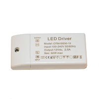 Mini LED‑Trafo 30 W 12 V DC &ndash; 2,5 A...