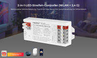 E2-WR:  2- in-1-LED-Streifen-Controller (WLAN + 2,4 G)