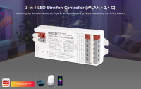 E3-WR 3-in-1-LED-Streifen-Controller (WLAN + 2,4 G)