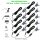 LED-Minispot Set 9× 2W IP65 – Funksteuerung, dimmbar, erweiterbar bis 10 Spots #1