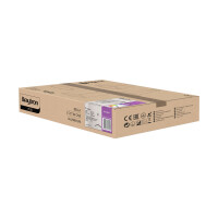 LED Deckenlampe SLP-PD SQR 46 W 3-in-1 Schwarz – Stylische Wohnraumleuchte