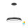 LED Deckenleuchte MLP-PD 46 W RND Schwarz – 3-in-1 Farbtemperaturwahl