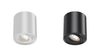 LED Deckenlampe Weiß/Schwarz Spotlicht Rund...