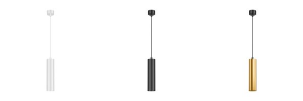 LED Pendelspot Beta 6020 PD RND GU10 – charakteristisch in 3 Farben