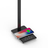 LED-Schreibtischlampe BRY-LB145 5 W – Schwarz, 3in1 CCT, dimmbar, Wireless Charging