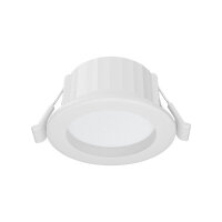 LED-Downlight 9 W BD01-10180 – rund Ø90 mm, 3in1 CCT, IP54, Weiß/Schwarz