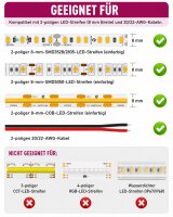 LED Streifen Verbinder 8-in-1 für 2-Pin 8mm breite PCB (Platine )