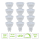 12× GU10 LED Spot 5 W dimmbar 4000 K 60° – ersetzt 40 W Halogen