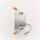 LED Einbaustrahler Rund schwenkbar in Weiß Kunststoff  Korpus 5Watt