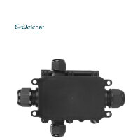Abzweigdose IP68 – 4‑fach wasserdichte Kabelverbinder­box für Außen