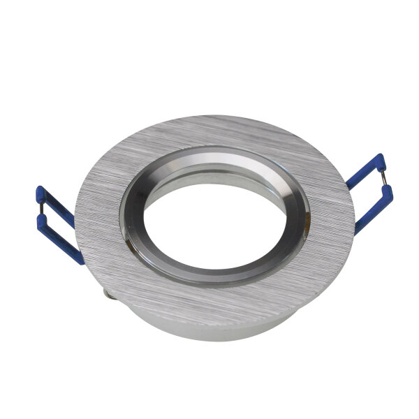 Einbaustrahler Einbaurahmen LED  Einbauleuchte Gehäuse GU10 Fassung  schwenkbar  Lampe Spot Rund 68 mm Einbaumaß