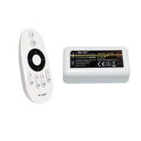 LED Minispot‑Set 6×2 W 3000 K IP65 Weiß dimmbar mit Funk­steuerung & Netzteil