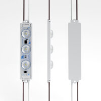 100X LED Module, 3 Watt ,160°,4000K Wasserfest IP67 ,220V