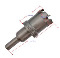 Kernbohrer 28 mm Multimaterial – Lochsäge mit Hartmetallzähnen, einteilig