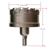 Kernbohrer 68 mm Multimaterial – Lochsäge mit...