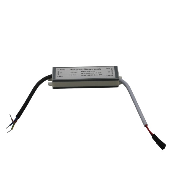 LED Trafo Treiber Netzteil Driver Transformator 15/30/40/60/75 watt-12V / IP67 30 Watt