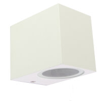 Wandleuchte WL2305 IP44 – 1× GU10 Außenstrahler, robust