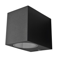 LED Wandlampe Wandleuchte Strahler Außenbeleuchtung Schwarz