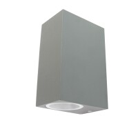 LED Wandlampe Wandleuchte Strahler Außenbeleuchtung Grau