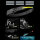 COB/XPE LED Stirnlampe 350 lm, USB-wiederaufladbar, IPX4 Outdoor