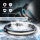 COB/XPE LED Stirnlampe 350 lm, USB-wiederaufladbar, IPX4 Outdoor