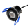LED-Minispot 2 W IP65 – Einzelspot (Netzteil separat) Schwarz