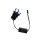 LED-Minispot 2 W IP65 – Einzelspot (Netzteil separat) Schwarz