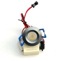 LED Spot 2Watt MINI LED Einbaustrahler 4000K / Korpus Grau / 230V