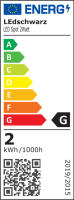 LED-Minispot-Set 6×2 W IP65 dimmbar mit Funkfernbedienung & Netzteil