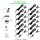 SET LED Mini Spots 12 x 2Watt 3000K MINI LED Einbaustrahler Dimmbar