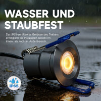 SET LED Mini Spots 9 x 2Watt 3000K MINI LED Einbaustrahler Dimmbar
